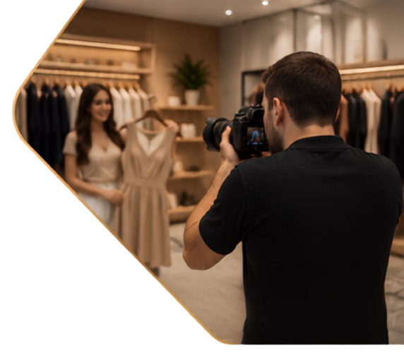 Produção de fotografia profissional